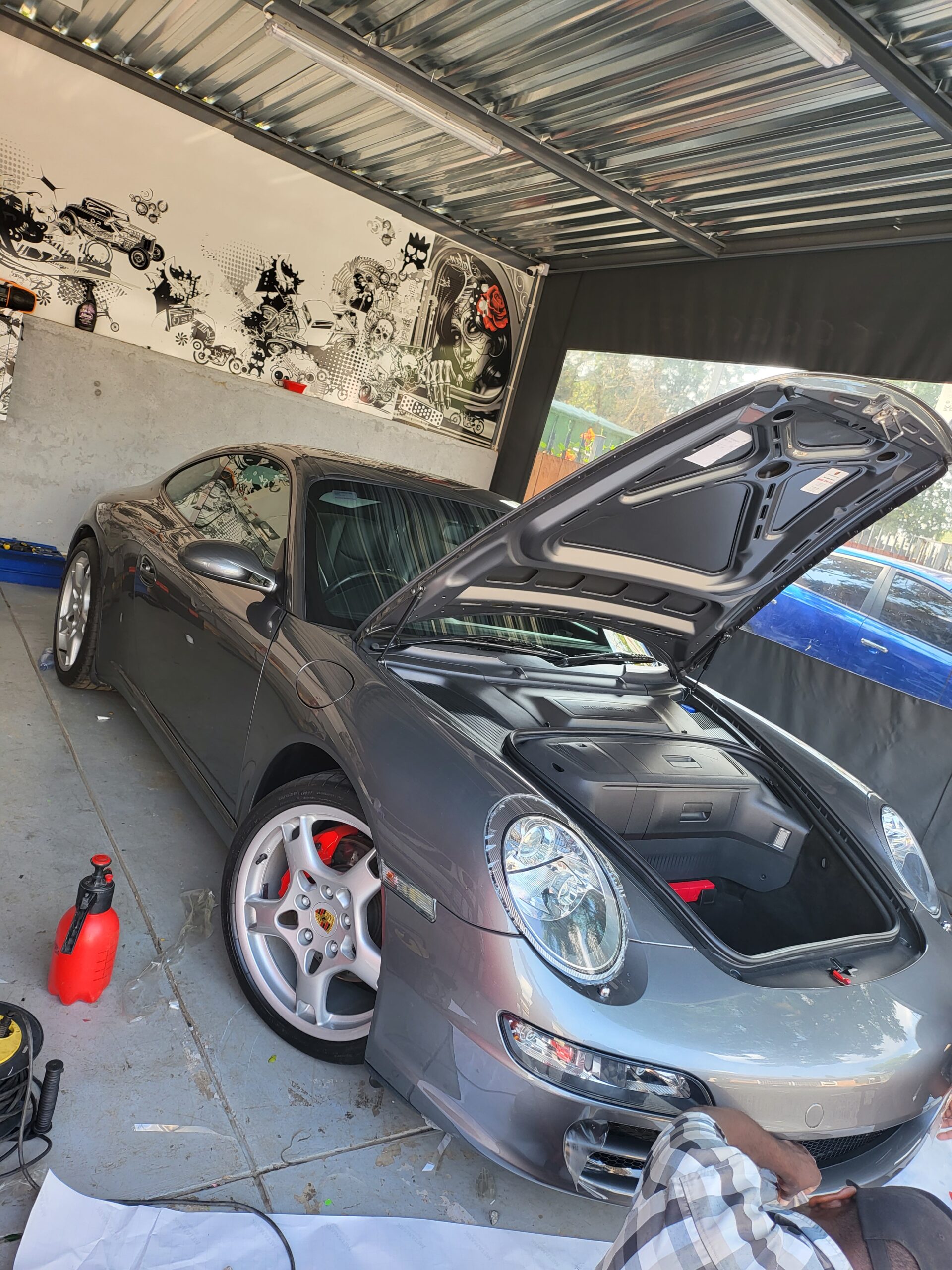 Paint Protection Film on Porsche 911 Body